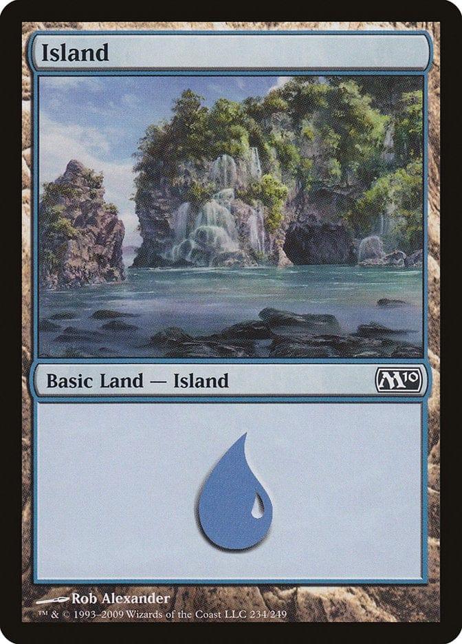 Magic: The Gathering MTG Single Island (234) [Magic 2010]