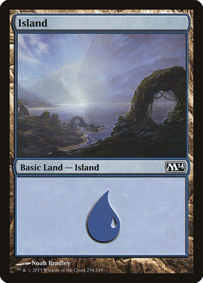 Magic: The Gathering MTG Single Island (234) [Magic 2014]