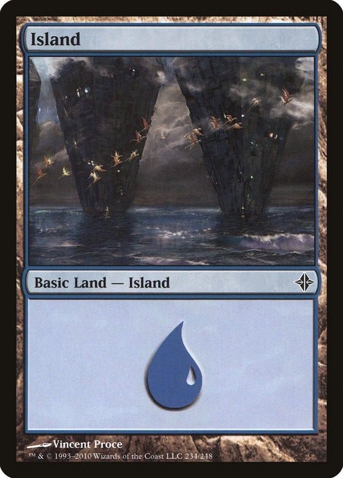 Magic: The Gathering MTG Single Island (234) [Rise of the Eldrazi]
