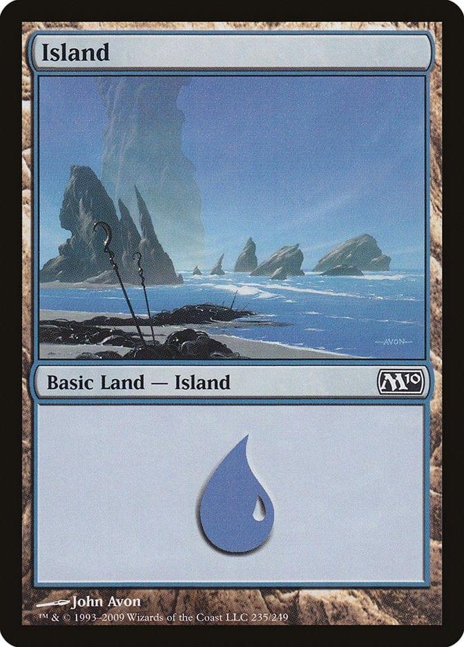 Magic: The Gathering MTG Single Island (235) [Magic 2010]
