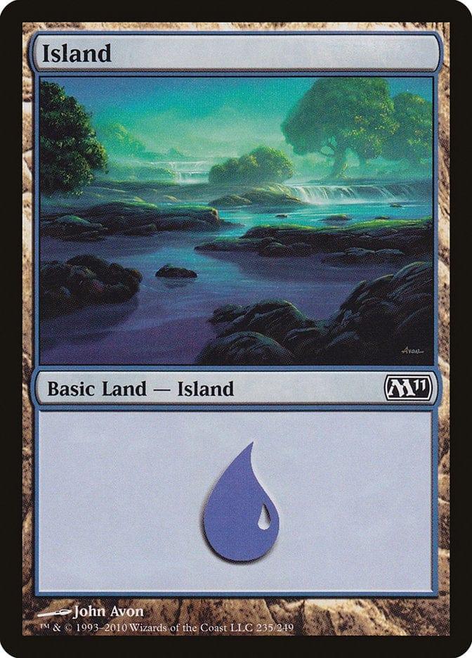 Magic: The Gathering MTG Single Island (235) [Magic 2011]