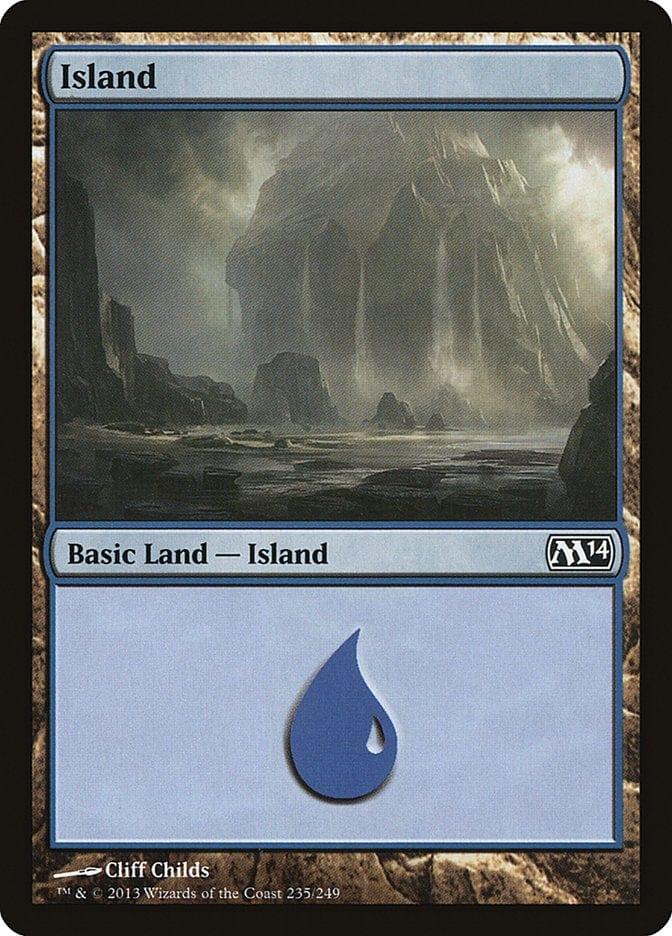 Magic: The Gathering MTG Single Island (235) [Magic 2014]