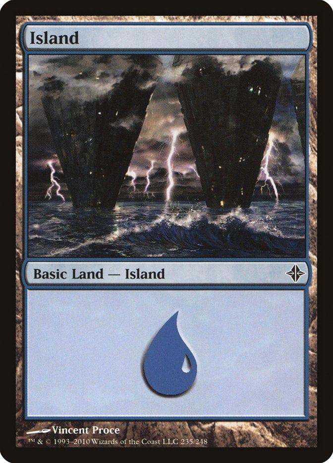 Magic: The Gathering MTG Single Island (235) [Rise of the Eldrazi]