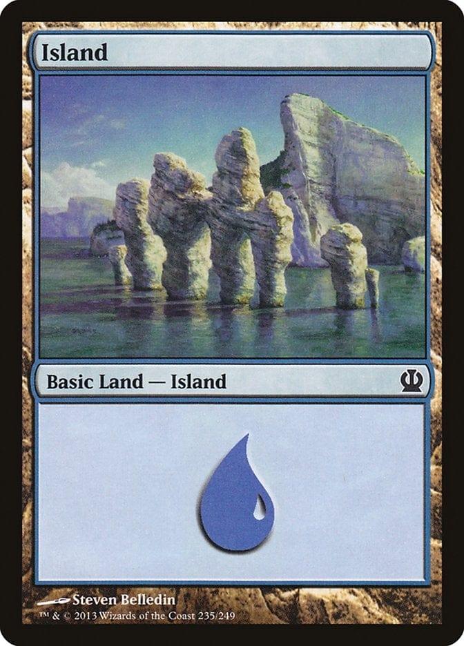Magic: The Gathering MTG Single Island (235) [Theros]