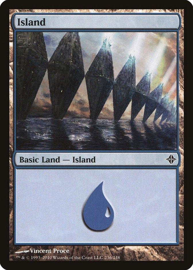 Magic: The Gathering MTG Single Island (236) [Rise of the Eldrazi]