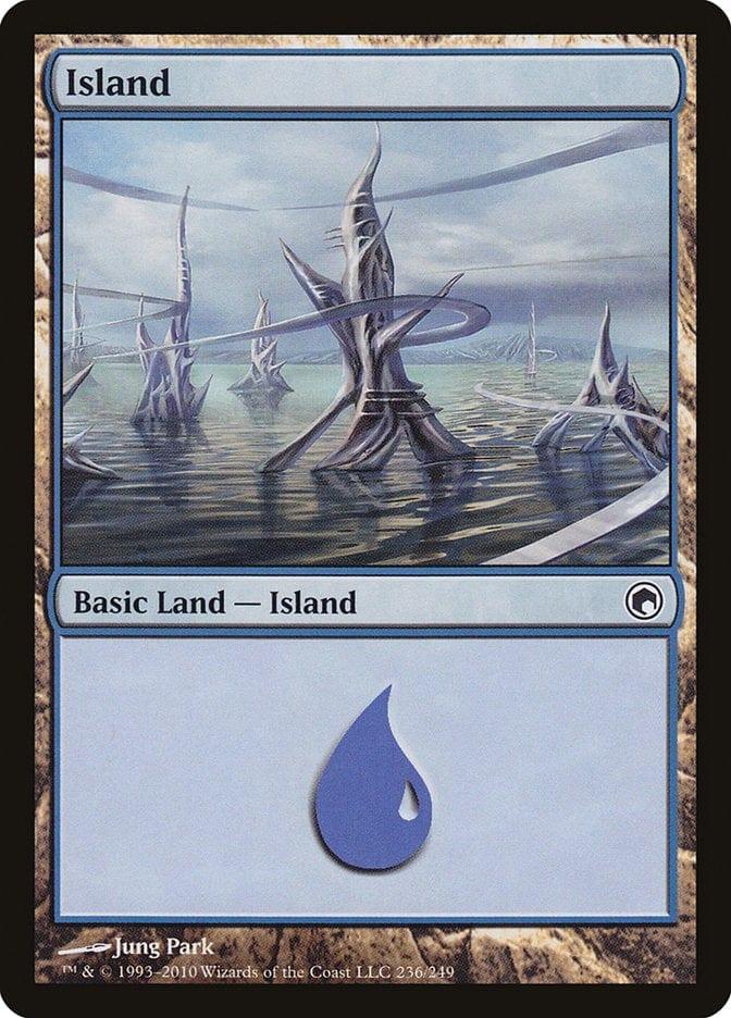 Magic: The Gathering MTG Single Island (236) [Scars of Mirrodin]