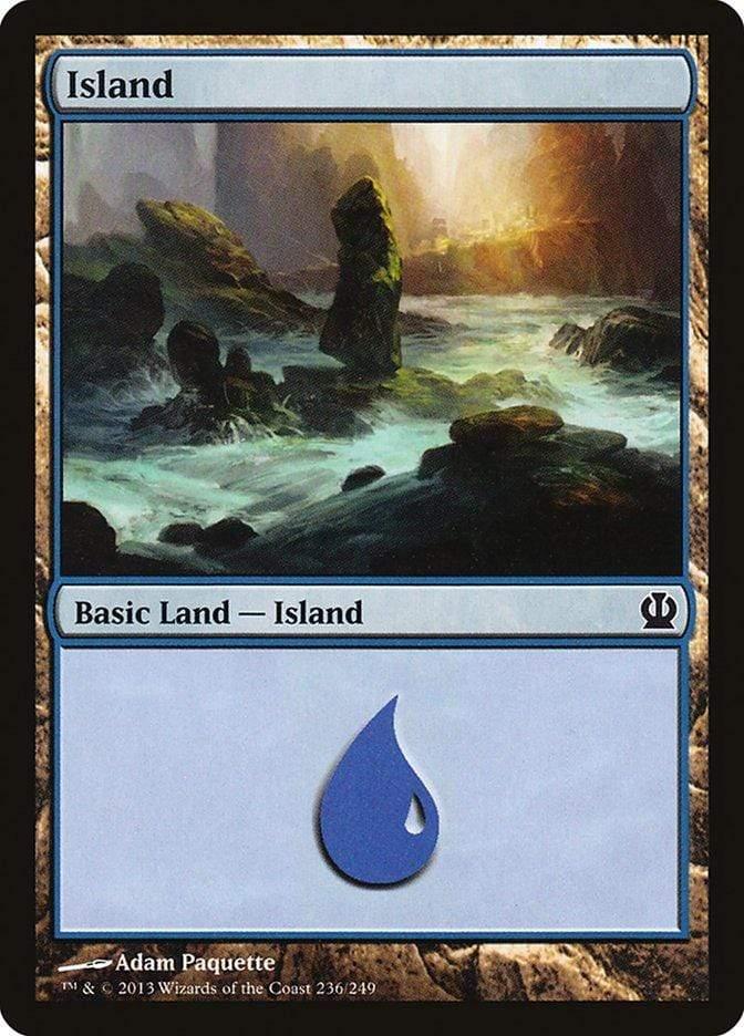 Magic: The Gathering MTG Single Island (236) [Theros]