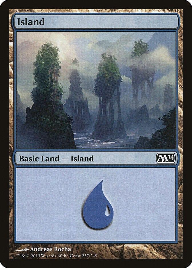 Magic: The Gathering MTG Single Island (237) [Magic 2014]
