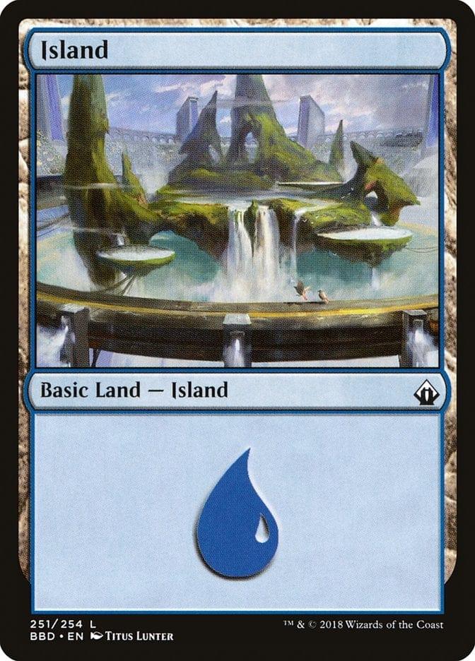 Magic: The Gathering MTG Single Island (251) [Battlebond]