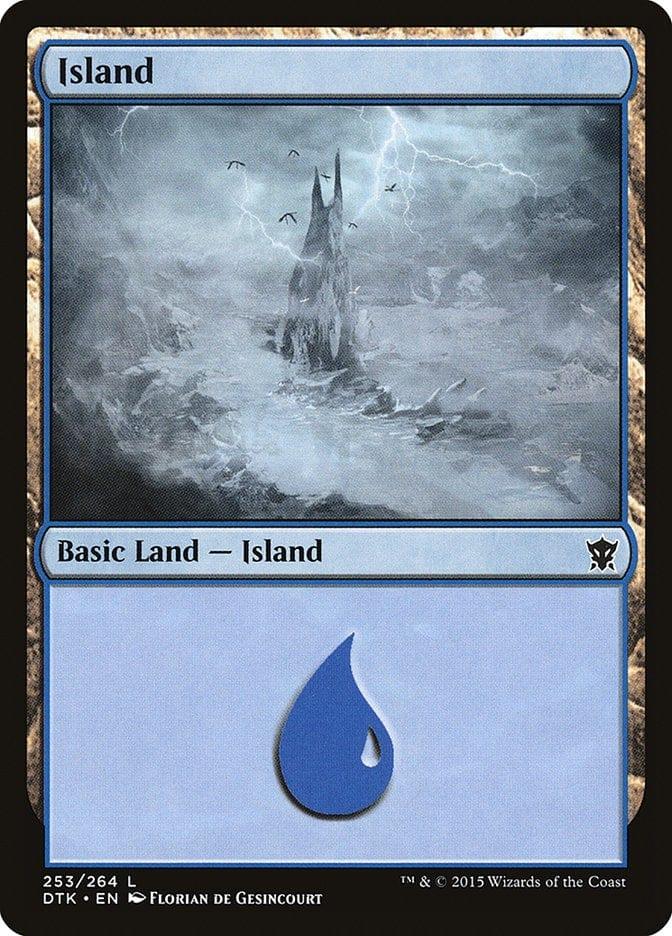 Magic: The Gathering MTG Single Island (253) [Dragons of Tarkir]