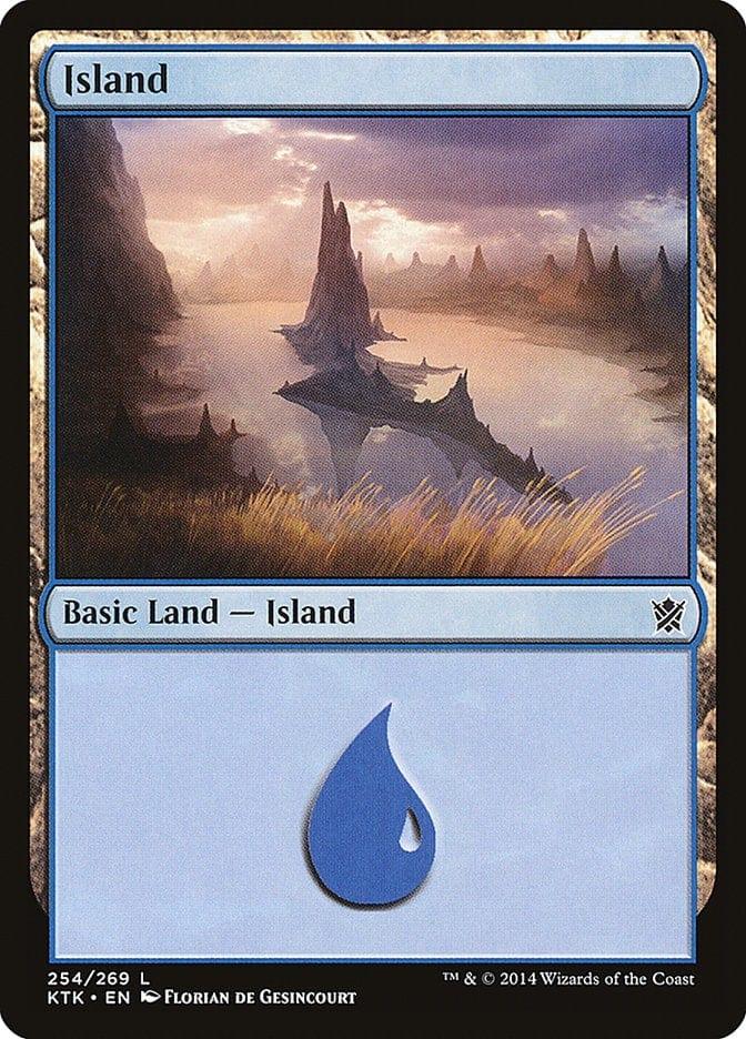 Magic: The Gathering MTG Single Island (254) [Khans of Tarkir]