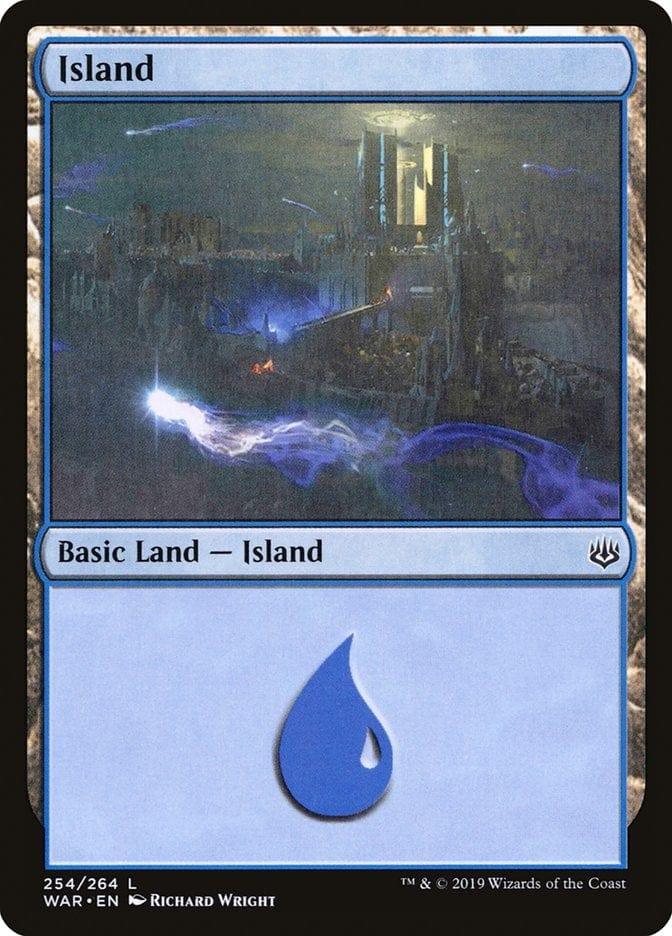 Magic: The Gathering MTG Single Island (254) [War of the Spark]