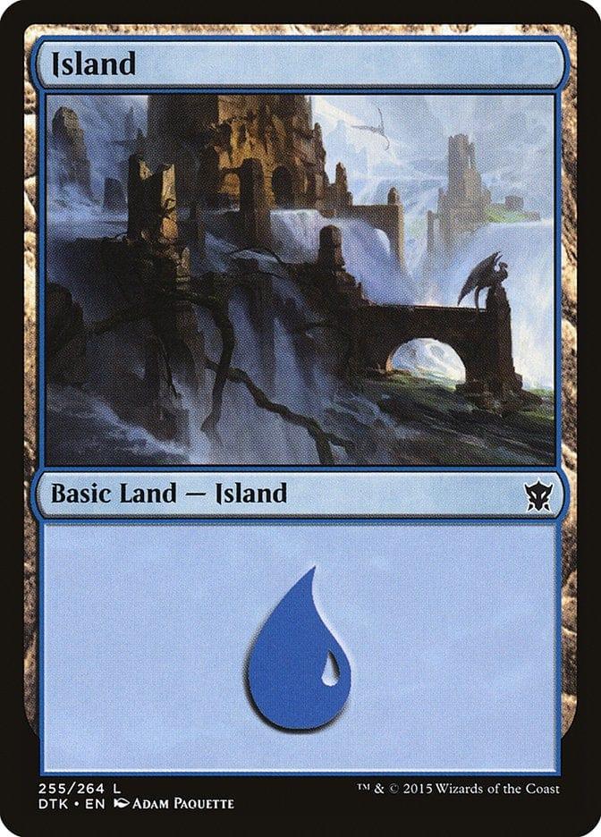 Magic: The Gathering MTG Single Island (255) [Dragons of Tarkir]