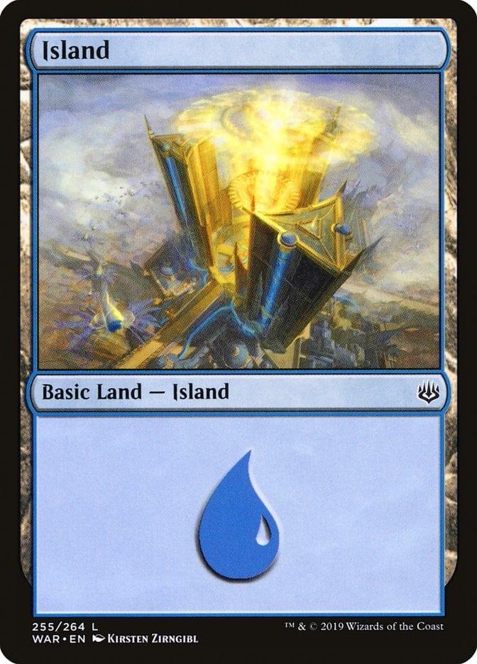 Magic: The Gathering MTG Single Island (255) [War of the Spark]