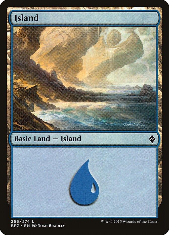 Magic: The Gathering MTG Single Island (255a) [Battle for Zendikar]