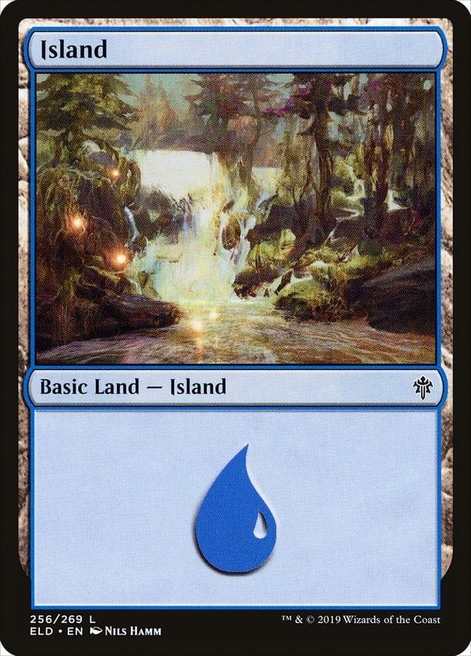 Magic: The Gathering MTG Single Island (256) [Throne of Eldraine]