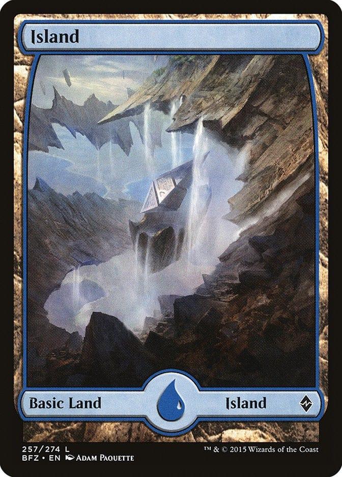 Magic: The Gathering MTG Single Island (257) [Battle for Zendikar]