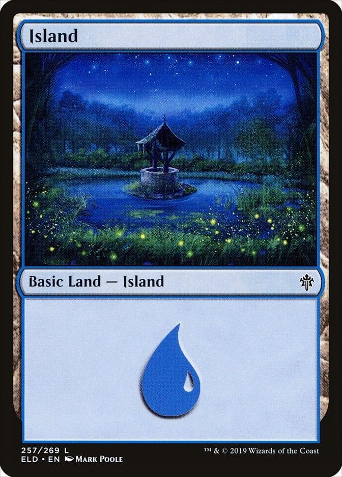 Magic: The Gathering MTG Single Island (257) [Throne of Eldraine]