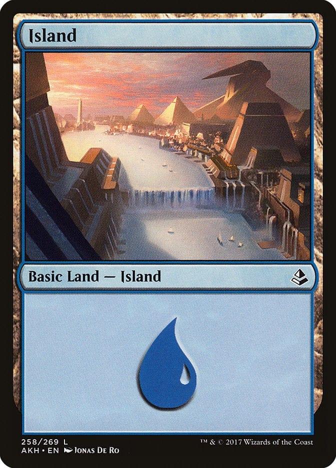 Magic: The Gathering MTG Single Island (258) [Amonkhet]