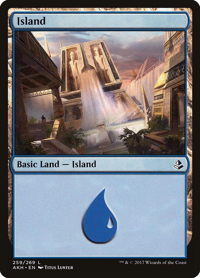 Magic: The Gathering MTG Single Island (259) [Amonkhet]