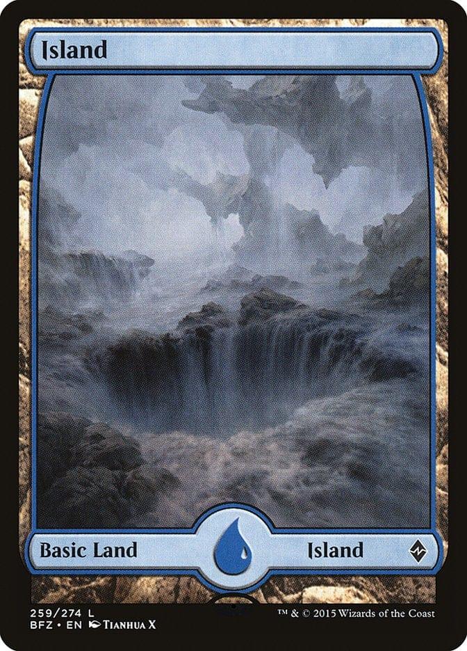 Magic: The Gathering MTG Single Island (259) [Battle for Zendikar]