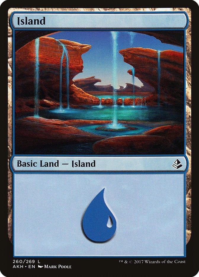 Magic: The Gathering MTG Single Island (260) [Amonkhet]