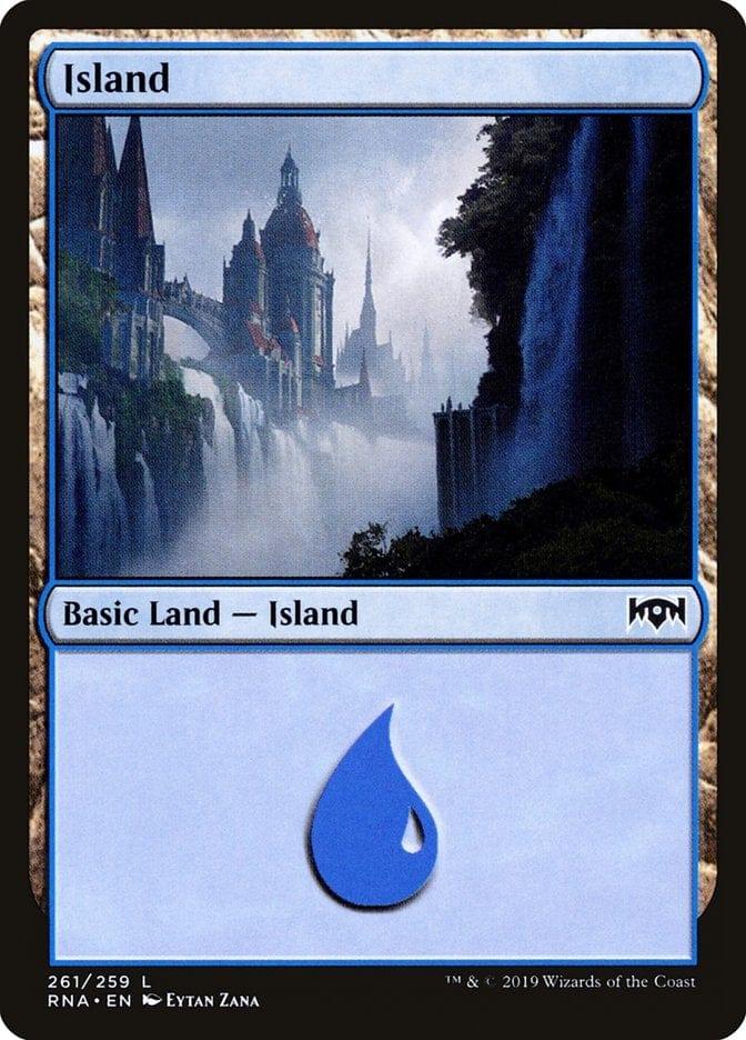 Magic: The Gathering MTG Single Island (261) [Ravnica Allegiance]