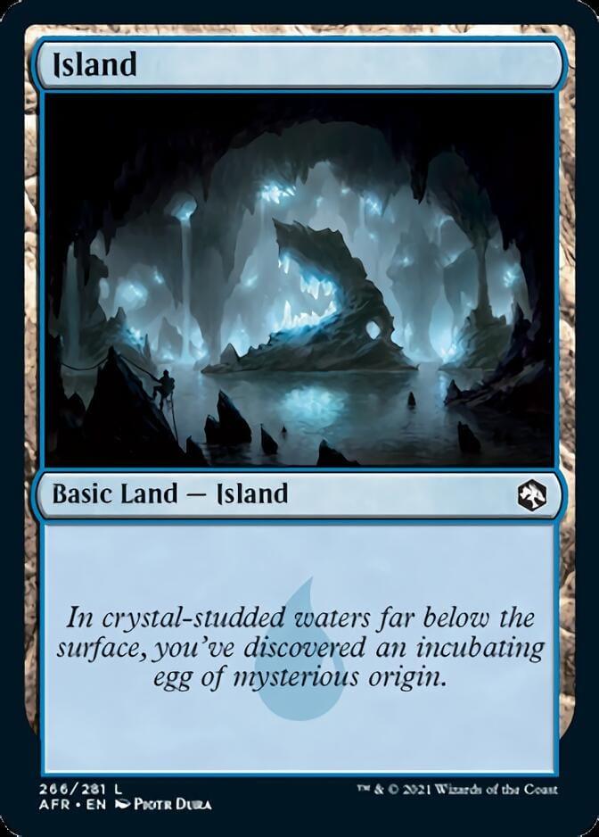 Magic: The Gathering MTG Single Island (266) [Dungeons & Dragons: Adventures in the Forgotten Realms]