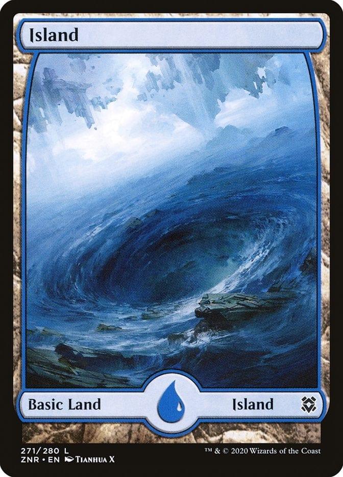 Magic: The Gathering MTG Single Island (271) [Zendikar Rising]