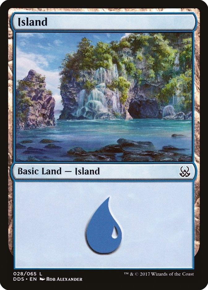 Magic: The Gathering MTG Single Island (28) [Duel Decks: Mind vs. Might]
