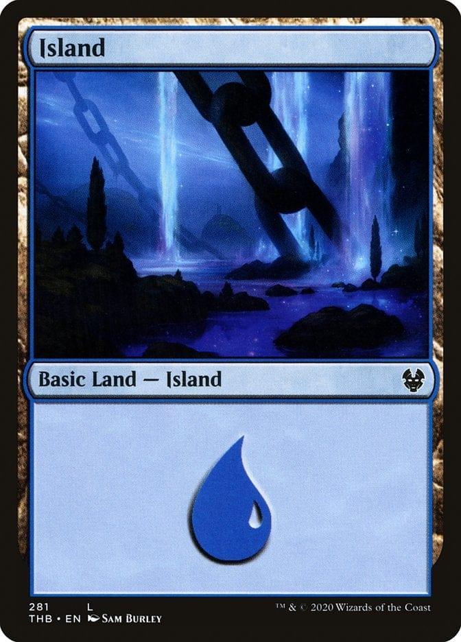 Magic: The Gathering MTG Single Island (281) [Theros Beyond Death]