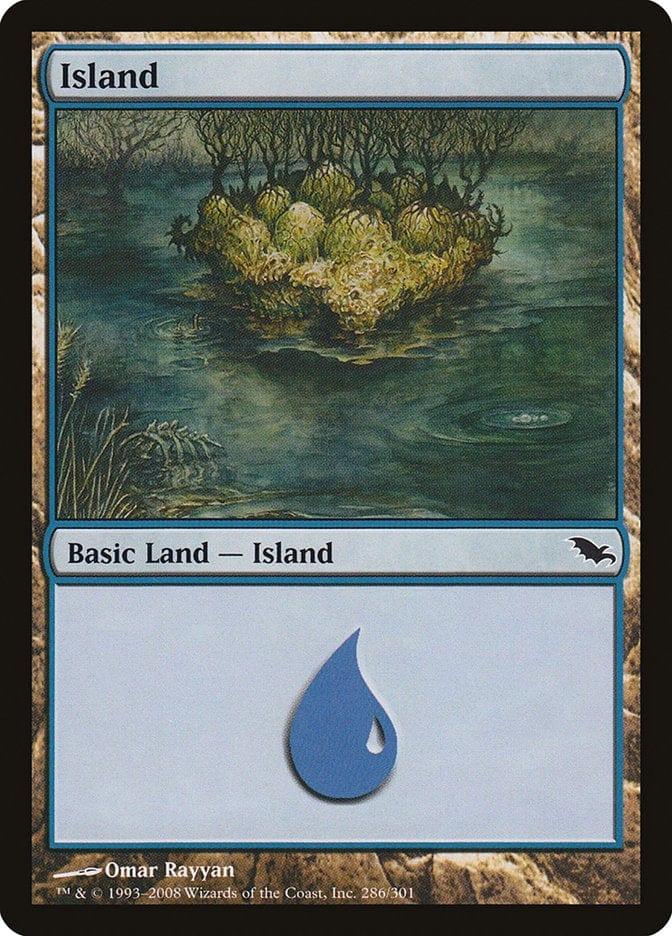 Magic: The Gathering MTG Single Island (286) [Shadowmoor]
