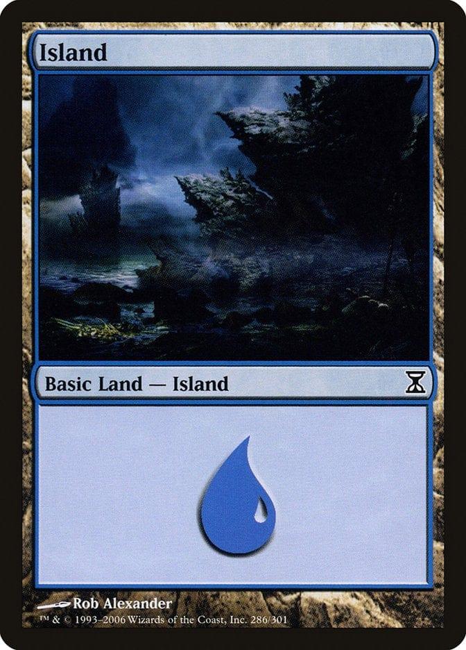 Magic: The Gathering MTG Single Island (286) [Time Spiral]