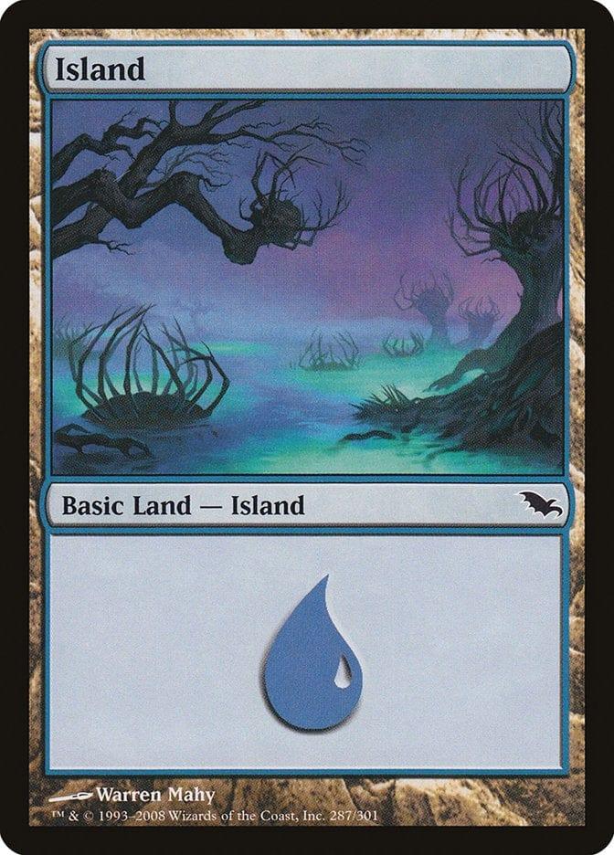 Magic: The Gathering MTG Single Island (287) [Shadowmoor]