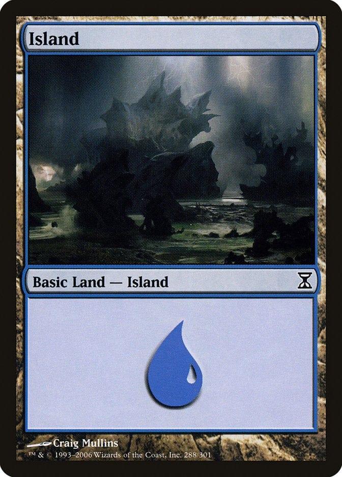 Magic: The Gathering MTG Single Island (288) [Time Spiral]