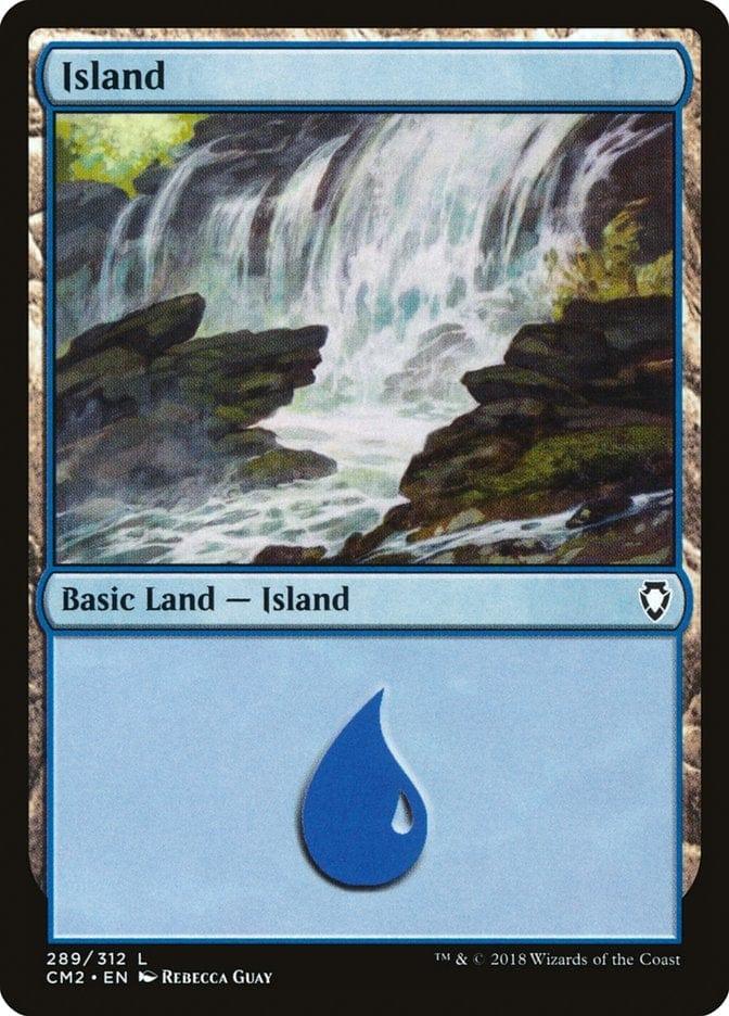 Magic: The Gathering MTG Single Island (289) [Commander Anthology Volume II]