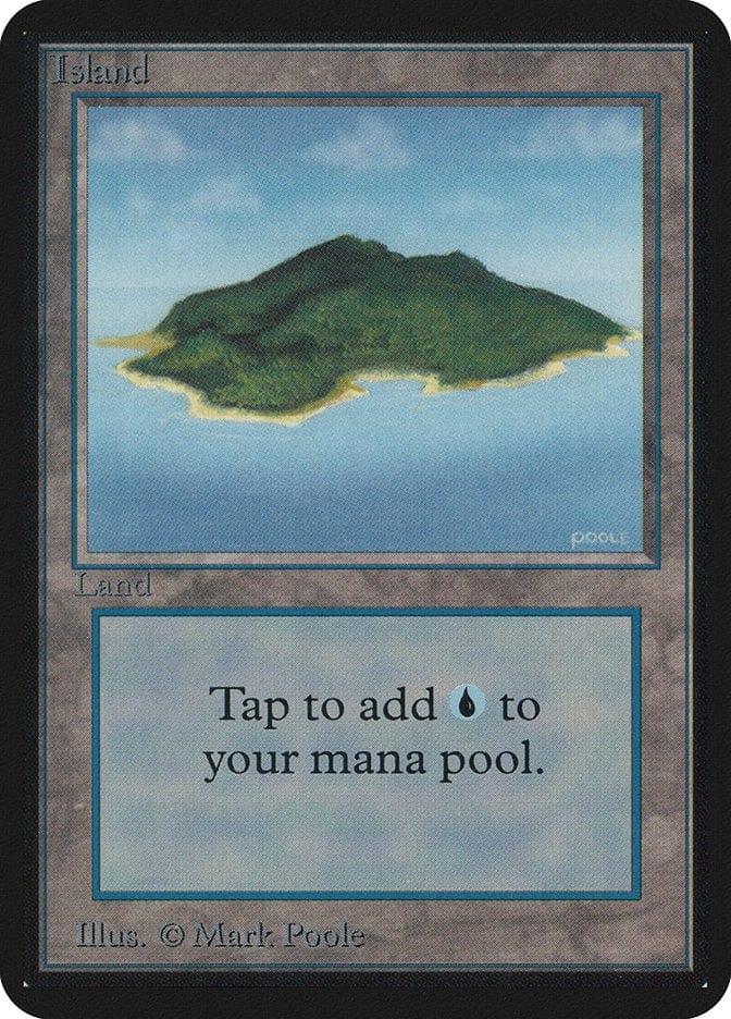 Magic: The Gathering MTG Single Island (289) [Limited Edition Alpha]