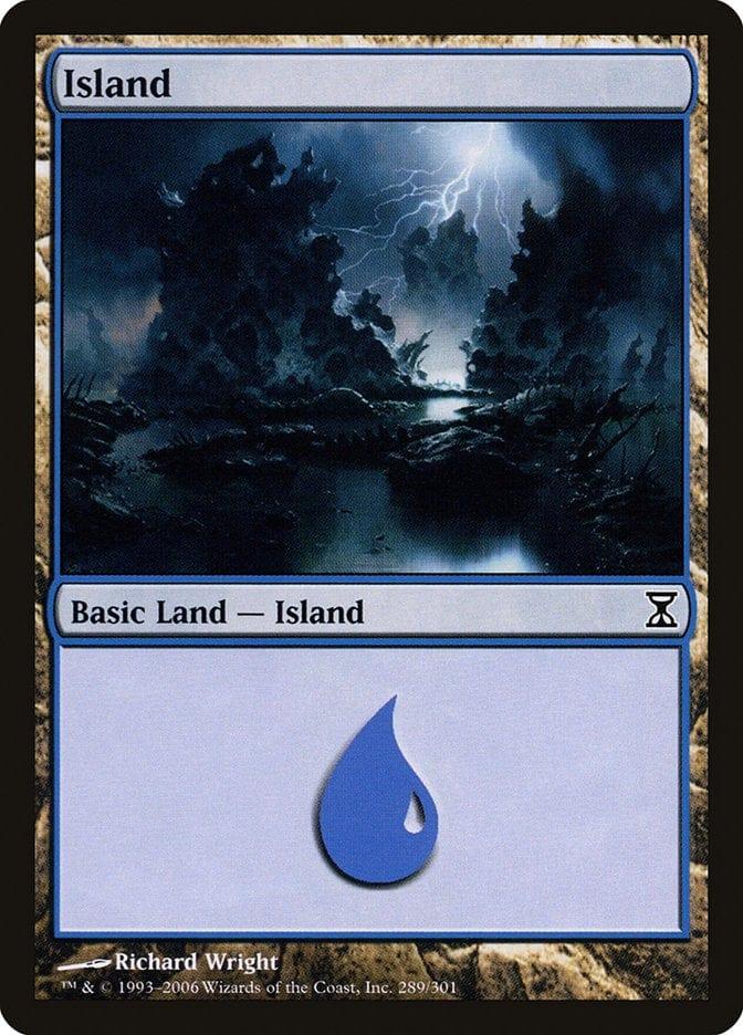 Magic: The Gathering MTG Single Island (289) [Time Spiral]