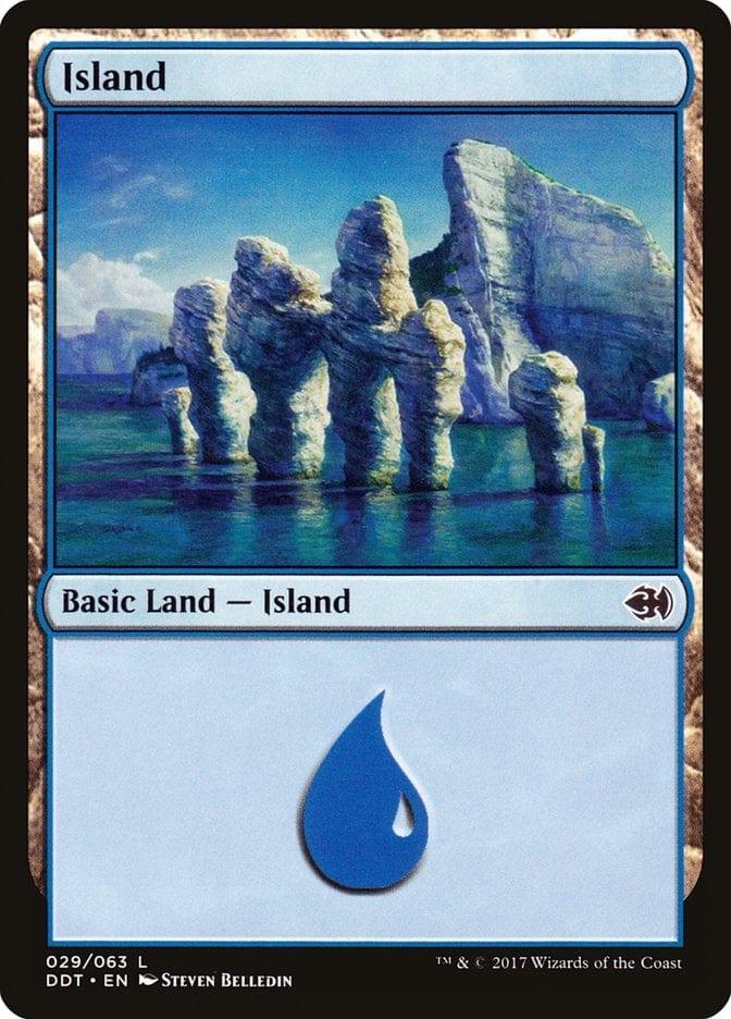 Magic: The Gathering MTG Single Island (29) [Duel Decks: Merfolk vs. Goblins]