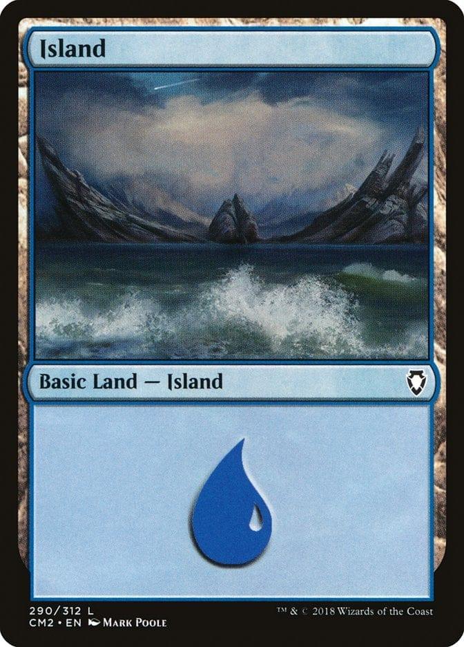Magic: The Gathering MTG Single Island (290) [Commander Anthology Volume II]