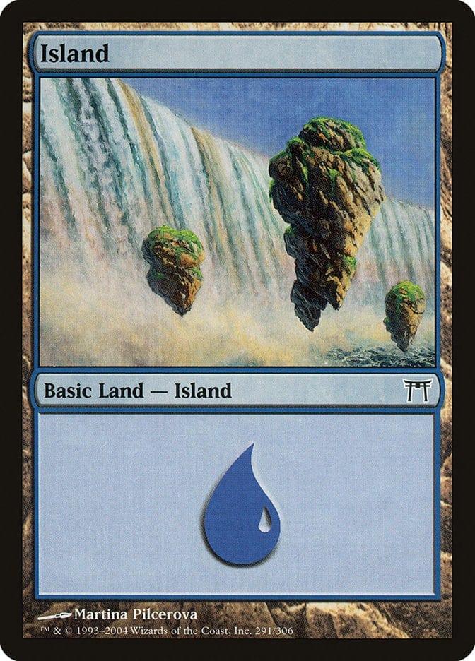 Magic: The Gathering MTG Single Island (291) [Champions of Kamigawa]