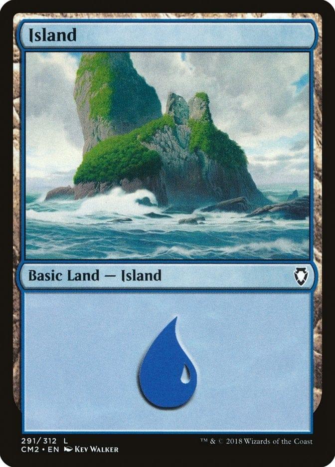 Magic: The Gathering MTG Single Island (291) [Commander Anthology Volume II]