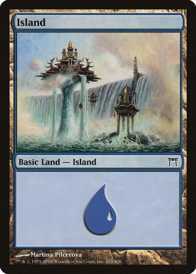 Magic: The Gathering MTG Single Island (293) [Champions of Kamigawa]