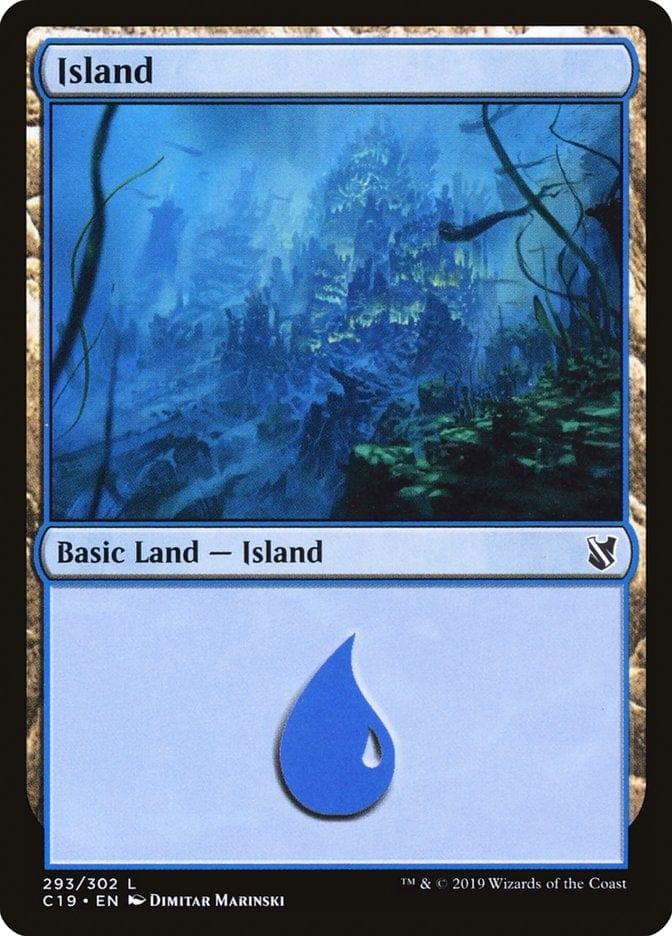 Magic: The Gathering MTG Single Island (293) [Commander 2019]