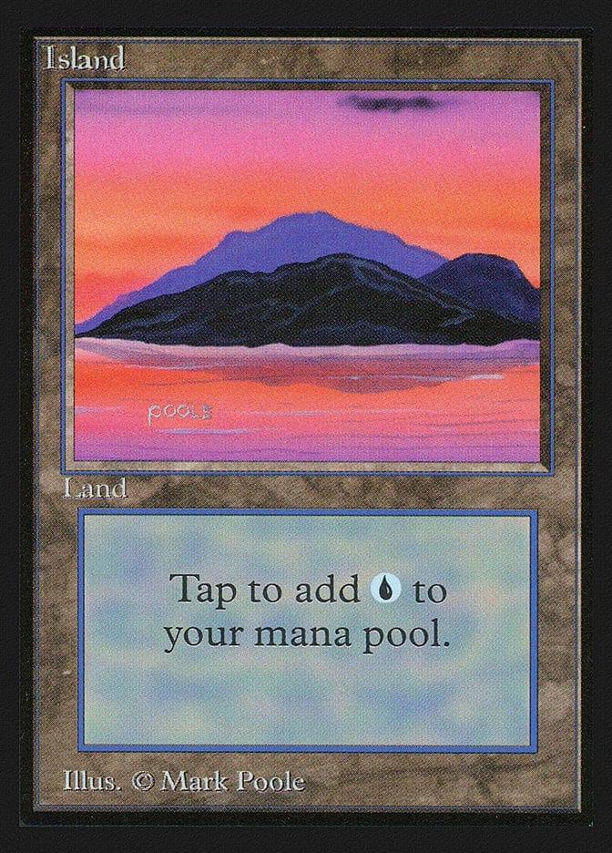 Magic: The Gathering MTG Single Island (293) [International Collectors’ Edition]