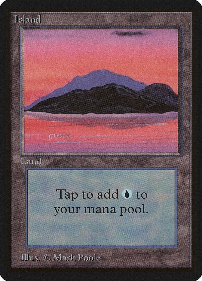 Magic: The Gathering MTG Single Island (293) [Limited Edition Beta]