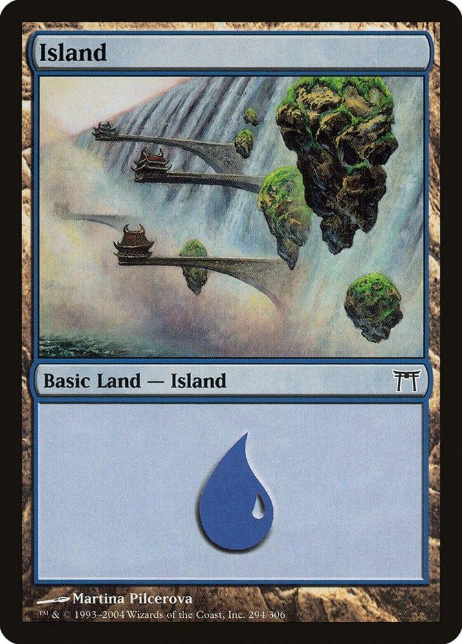 Magic: The Gathering MTG Single Island (294) [Champions of Kamigawa]