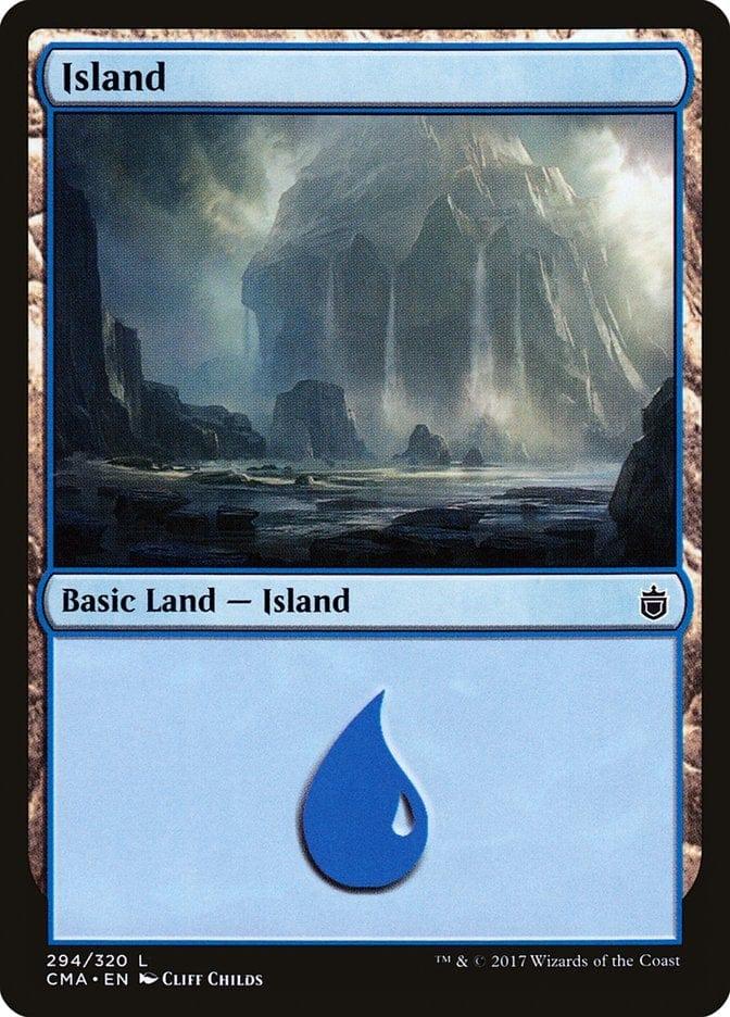 Magic: The Gathering MTG Single Island (294) [Commander Anthology]