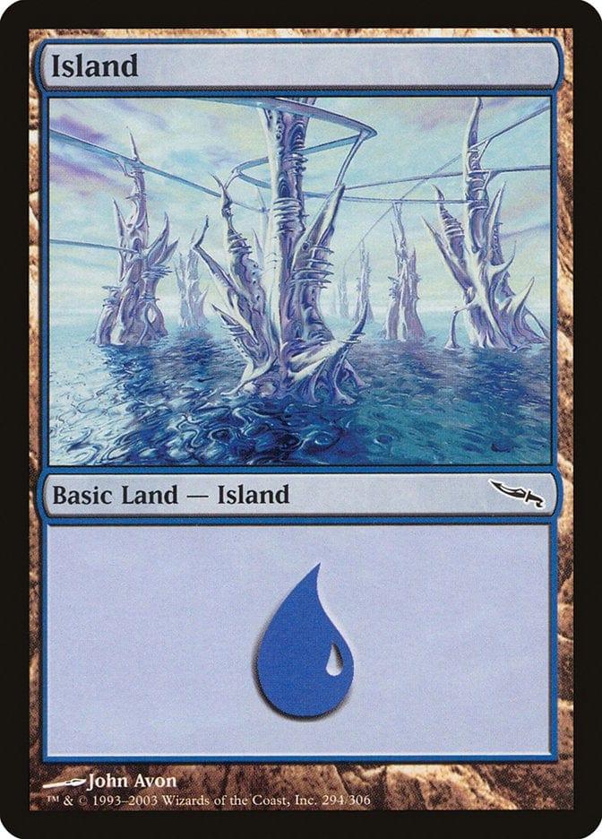 Magic: The Gathering MTG Single Island (294) [Mirrodin]