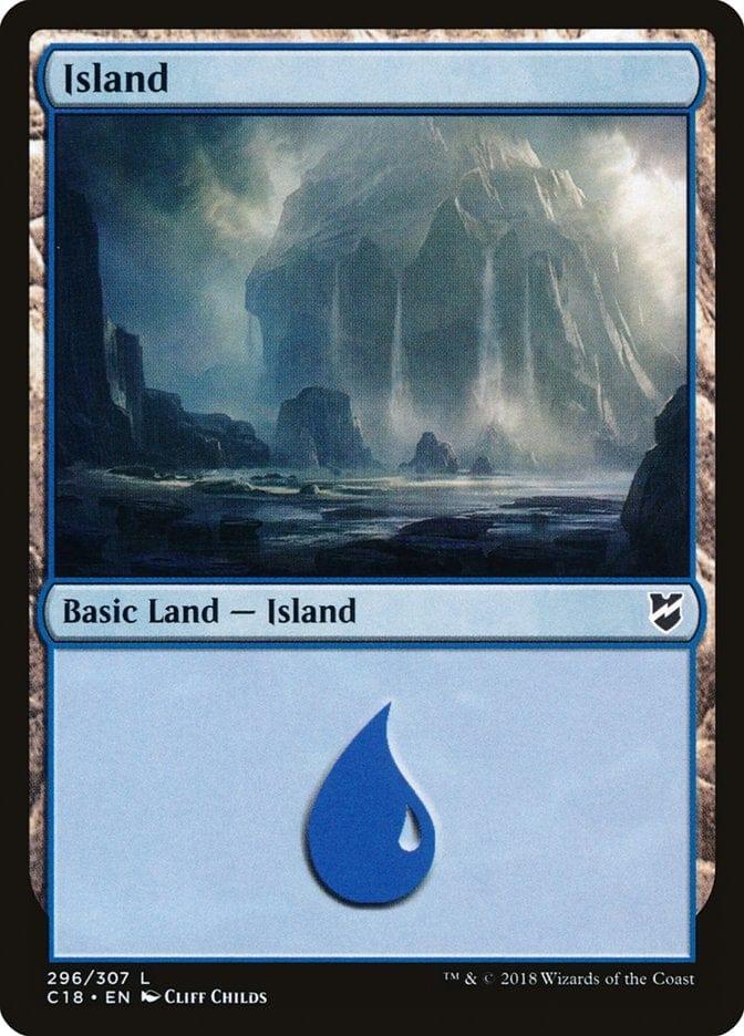 Magic: The Gathering MTG Single Island (296) [Commander 2018]